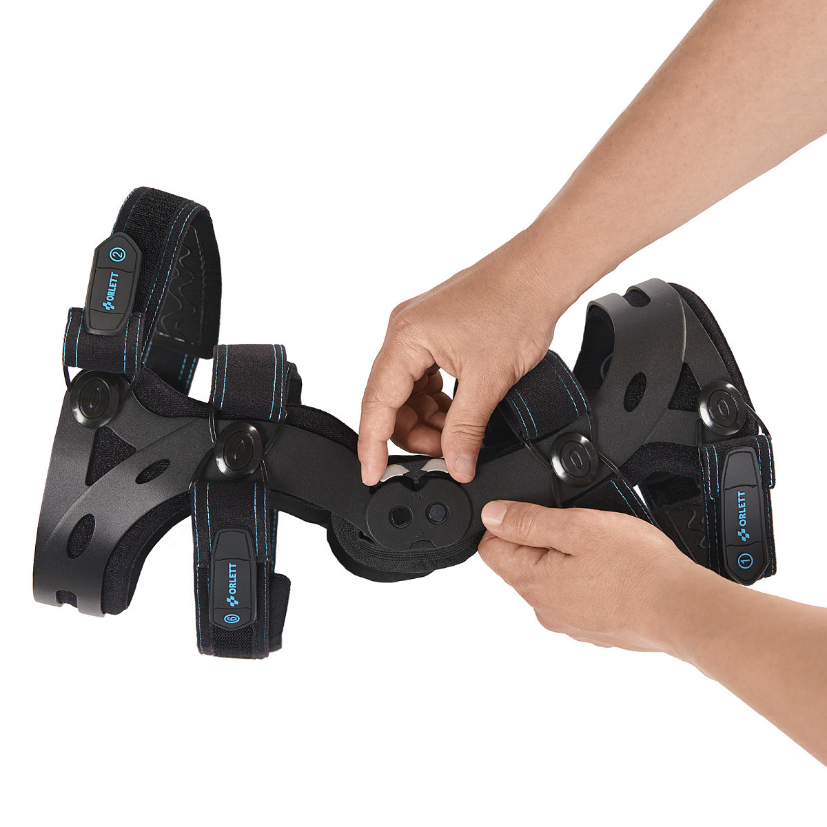 Ортез на коленный сустав SO-303 Правый Orlett, сильная фиксация купить в OrtoMir24